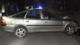 Łuków: Uderzenie było tak silne, że kierowca wypadł z samochodu