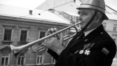 Zmarł Onufry Koszarny, od 20 lat grał hejnał na balkonie ratusza w Lublinie