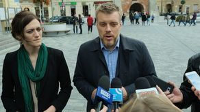 Magdalena Długosz i Adrian Zandberg