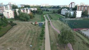 Urządzają nową część parku Jana Pawła II. Prace do końca listopada