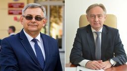 Mirosław Tarkowski (z lewej) i Andrzej Miskur
