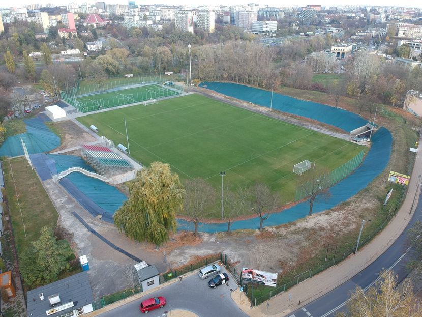 Budowa stadionu Lublinianki