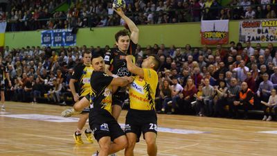 W spotkaniu na szczycie I ligi MKS Padwa Zamość musiała uznać wyższość zespołu z Przemyśla
