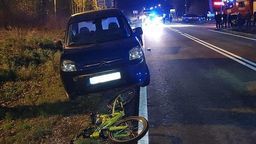 7-latek jechał nieoświetlonym rowerem, bez odblasków. W dziecko wjechał samochód