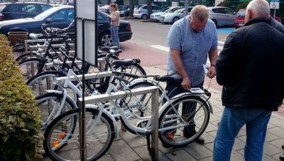 Tak wyglądało uruchomienie systemu rowerów