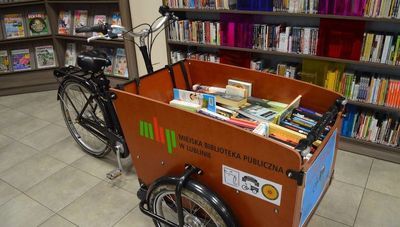 Rowery cargo można wypożyczyć w pięciu filiach Miejskiej Biblioteki Publicznej