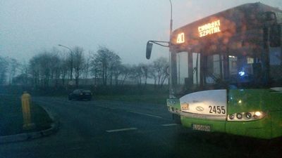 Wypadek na ul. Diamentowej w Lublinie