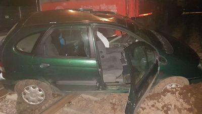 Lubelskie: Wjechała samochodem wprost pod nadjeżdżający pociąg towarowy