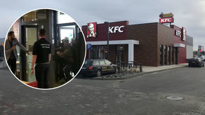 Otwarcie KFC w Zamościu. Wyścig po kubełki z kurczakiem za 1 zł [wideo]