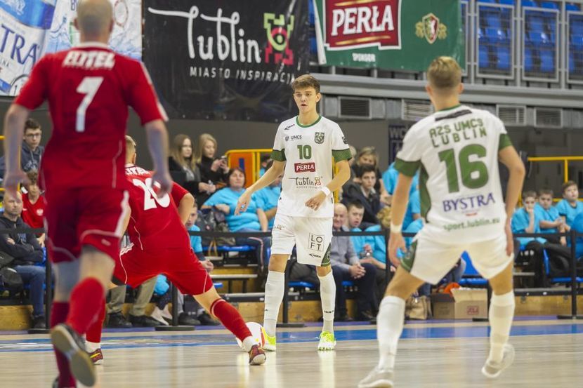 Futsaliści AZS UMCS Lublin są niepokonani od trzech kolejek<br />
<br />
