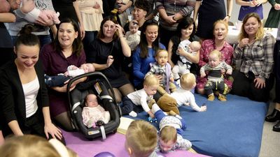 Dzień Wcześniaka w Lublinie. Rodzice z dziećmi spotkali się w szpitalu [zdjęcia]