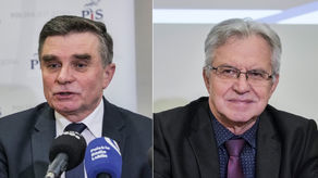 Lech Sprawka i Stanisław Michałkiewicz