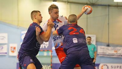 Michał Szyba był najskuteczniejszym zawodnikiem Azotów w spotkaniu z Sandra Spa Pogonią Szczecin

