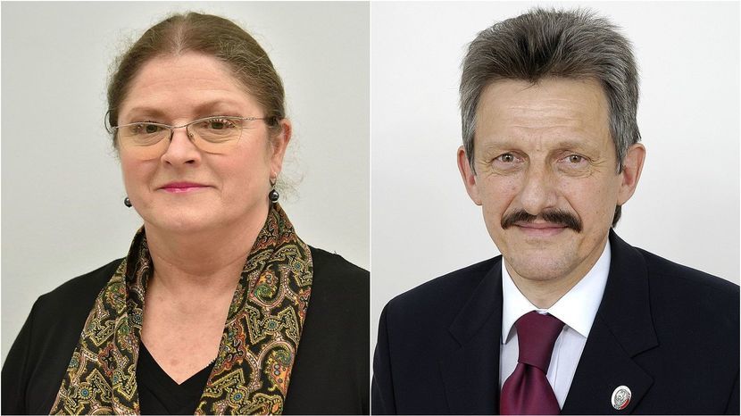 Krystyna Pawłowicz i Stanisław Piotrowicz