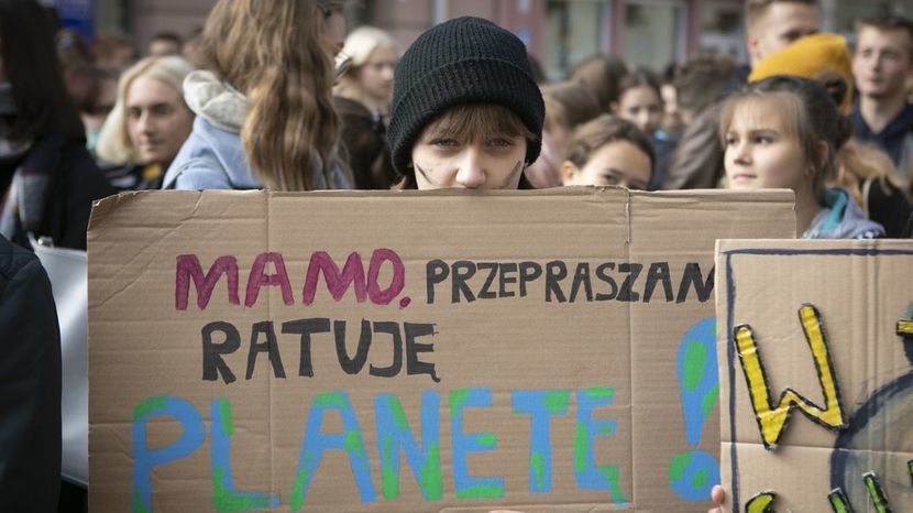 We wrześniu w Lublinie odbył się Młodzieżowy Strajk Klimatyczny 