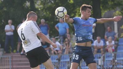 Dawid Siudy zdobył w sobotę bramkę dla LKS Stróża