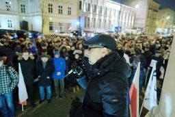 Organizatorzy manifestacji w Lublinie szacują, że wzięło w niej udział ok. 500 osób