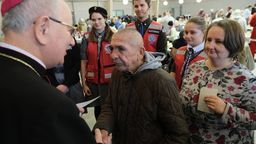 Wyjątkowe spotkanie dla kilkuset osób. Wigilia Miłosierdzia w Lublinie [zdjęcia]