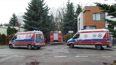 Pożar w domu jednorodzinnym. Nie żyją dwie starsze osoby