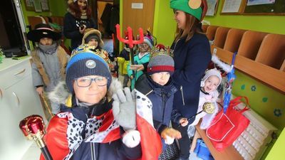 Dzieci z Niepublicznego Przedszkola Językowego "Kraina Marzeń" szykują się do świąt [zdjęcia]