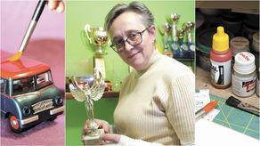 Klejenie jednego modelu to czasem nawet kilka miesięcy pracy. Papierowy świat