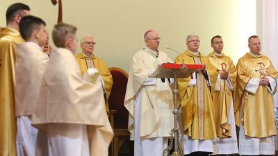 Pasterka w Kościele pw. Matki Bożej Różańcowej z udziałem metropolity lubelskiego [zdjęcia]