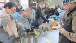 Wigilia dla podróżnych i potrzebujących w hali Dworca Autobusowego w Lublinie [zdjęcia]