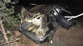 Lubelskie: Tragiczne skutki nocnego wypadku. Jeden z pasażerów zmarł rano w szpitalu