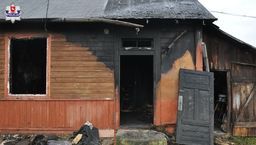 Lubelskie: Tragiczny pożar domu jednorodzinnego. Zginęła starsza kobieta