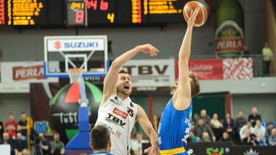 Start Lublin – BM Slam Stal Ostrów 84:72. Nikt nie potrafi ich zatrzymać [zdjęcia]