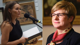 Katarzyna Mieczkowska (Muzeum Lubelskie) i Anna Fic-Lazor (Muzeum Zamoyskich)