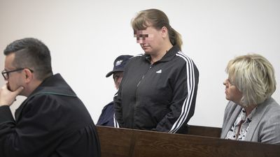 Nadia K. podczas procesu