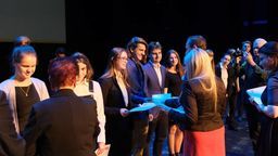 Dzisiaj stypendia odebrali uczniowie klas VII i VII szkół podstawowych oraz uczniowie liceów z całej Lubelszczyzny