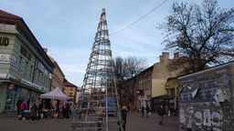 Chełm. Wspięli się na samą górę choinki i ukradli gwiazdę