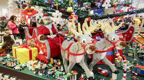 Lublin: Zbudowali choinkę z klocków Lego [zdjęcia]