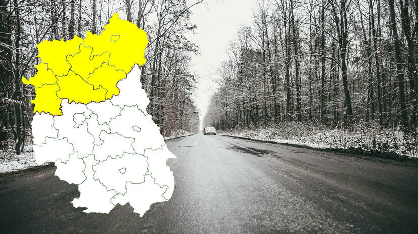 Ostrzeżenie obowiązuje w północnej części województwa lubelskiego