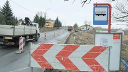 Lublin: Rozkopują ul. Turystyczną. Będą wyznaczać przystanki komunikacji miejskiej