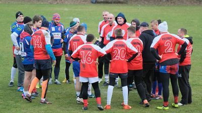 Po raz pierwszy w historii lubelskie środowisko rugby rozegrało mecz 1 stycznia


