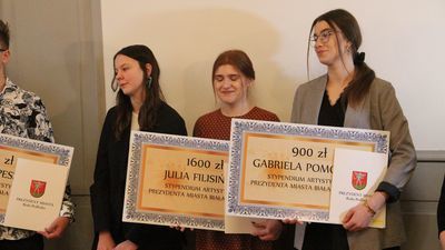 Biała Podlaska: Stypendyści artystycznie uzdolnieni. Lista wyróżnionych