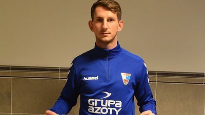 Błażej Cyfert od wtorku jest oficjalnie piłkarzem Wisły Puławy