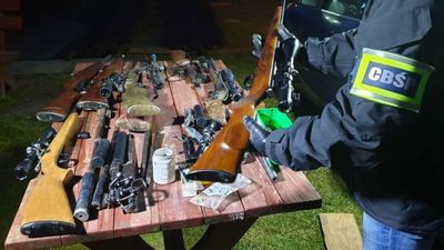 CBŚP uderzyło w rynek nielegalnego handlu bronią. Zatrzymania także w woj. lubelskim [wideo, zdjęcia]