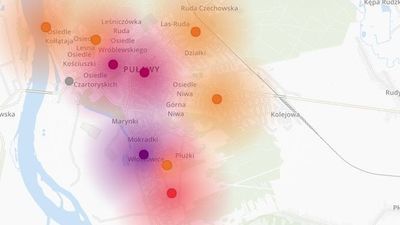 Powietrze w Puławach znowu brudne od pyłu. Na Włostowicach nawet 824 proc. normy