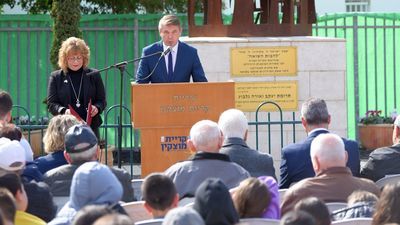 Burmistrz Włodawy w Izraelu: Pamiętajmy i mówmy