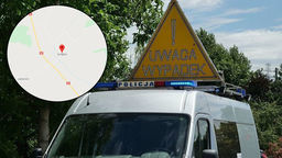 Lubelskie: Wypadek na drodze krajowej nr 63. Nieprzytomną kobietę zabrał śmigłowiec LPR