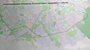 Tędy będzie przebiegać południowa obwodnica Chełma. Pokazali przebieg nowej trasy