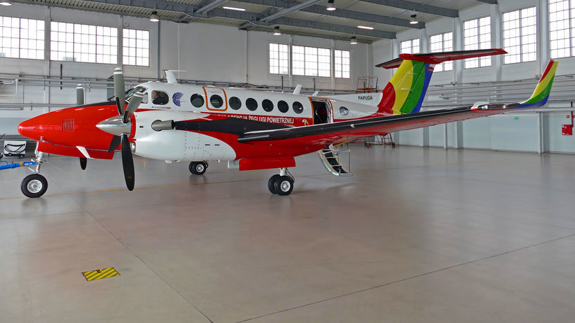 Beechcraft Air to samolot kontrolno-pomiarowy wykorzystywany przez PAŻP