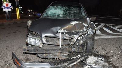 Nie ustąpiła pierwszeństwa. Zderzenie dwóch samochodów w Terespolu