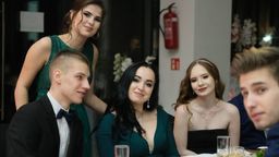 Studniówki 2020. Ponad 300 osób bawiło się na studniówce Zespołu Szkół nr 5 w Lublinie [zdjęcia]