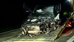 Dwie osoby zginęły w zderzeniu trzech samochodów na krajowej "ósemce"