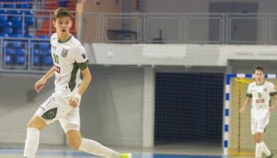 Mateusz Szafrański zdobył w Tychach honorową bramką dla AZS UMCS

